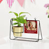 Buy Maa Bless You Personalized Swing Planter with Frame