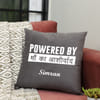 Maa Ka Aashirwad Personalized Velvet Cushion Online