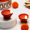 Shop Magical Diyas And Dry-Fruits Diwali Combo