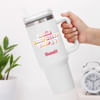 Main Character Personalized White Tumbler Online