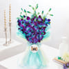 Gift Majestic Blue Orchid Bouquet For Dad