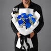 Majestic Blue Rose Bouquet for Dad Online