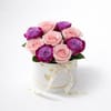 Gift Majestic Rose Arrangement & Pink Delight Cake