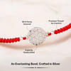 Buy Mandala 925 Sterling Silver Rakhi