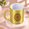 Buy Mandala Personalized Gold Mug