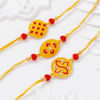 Mandana Meenakari Rakhis - Set Of 3 Online