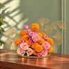 Gift Marigold and Rose Arrangement