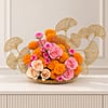 Buy Marigold and Rose Arrangement