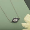 Marquis Evil Eye Pendant With Chain Online