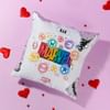 Marvel Sequin Personalized Cushion