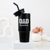 Matte Black Personalized Dad Tumbler Online