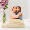 Gift Mauve Memories Personalized Photo Stand For Mom