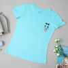 Me Plus You Is Love - Personalized Women's T-shirt - Mint Online