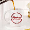 Meaningful Personalized Teacher's Day Mug Online