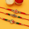 Gift Meena Rakhi Set Of 3 With Chocolates