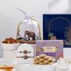 Meenakari Peacock Rakhi Hamper Online