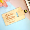 Gift Memories Personalized USB Card Pen Drive- 64GB