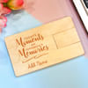 Buy Memories Personalized USB Card Pen Drive- 64GB