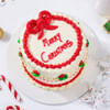 Gift Merry Christmas Cream Cake (500 Grams)