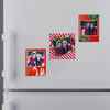Merry Christmas Personalized Fridge Magnets (Set of 3) Online
