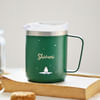 Gift Merry Christmas - Personalized Green Mug