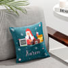 Merry Christmas Personalized Velvet Pocket Cushion Online