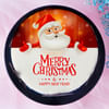 Gift Merry Christmas Santa Poster Cake (2 kg)