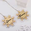 Buy Mesmerizing Snowflake Ornament - Personalized - Set Of 2
