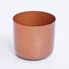 Metal Planter Brown (4.3x4.3) Online
