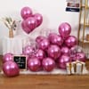 Gift Metallic Hot Pink Latex Party DIY Balloons Decor Kit - Set of 10