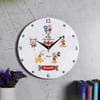 Mickey Mouse N Pluto Personalized Clock Online