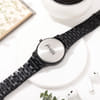 Gift Midnight Elegance Personalized Men's Watch - Black