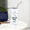 Millennial Tears Personalized Stainless Steel Tumbler With Straw Online