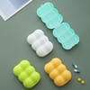 Mini Pill Box - Cloud - 6 Compartments - Single Piece Online