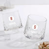 Buy Minimal Personalized Rotating Whiskey Glasses - Set of 2