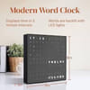 Buy Minimalist Grid Word Clock with Light-Up Display