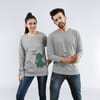 Gift Missing You - Heart Puff Couple Sweatshirt