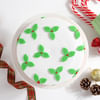 Buy Mistletoe Christmas Semi Fondant Cake