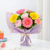 Gift Mixed Flower Bouquet with Bath & Body Combo