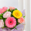 Buy Mixed Flower Bouquet with Bath & Body Combo