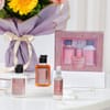 Shop Mixed Flower Bouquet with Bath & Body Combo
