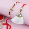 Gift Modern Bhaiya Bhabhi Rakhi With Soan Papdi