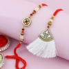 Gift Modern Bhaiya Bhabhi Rakhi With Soan Papdi