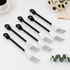 Buy Modern Knot Stainless Steel Fork - Set Of 6