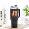 Shop Modern Matte Personalized Black Tumbler