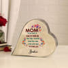 Mom My World Personalized Metal Heart Decor Online