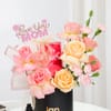 Gift Mom's Eternal Elegance Blooms & Perfume Combo