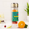 Gift Mom's Personalized Refreshing Reminder - Glass Bottle With Infuser