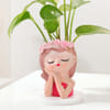 Buy Money Plant with Blush Girl Planter