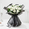 Monochrome Magic Rose Bouquet Online